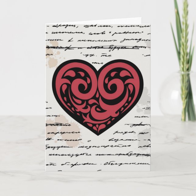 Valentinstag 2 feiertagskarte (Vorderseite)