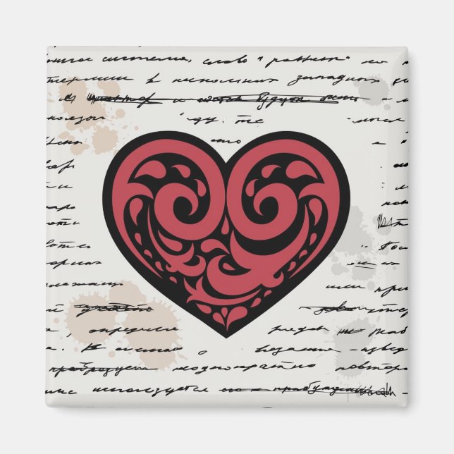 Valentinstag 2 magnet (Vorne)