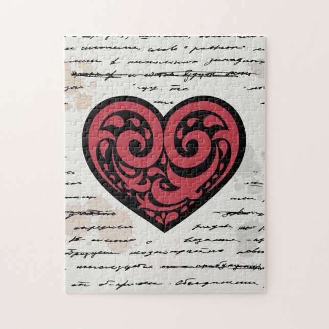 Valentinstag 2 puzzle (Vertikal)