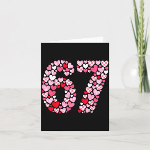 Valentinstag 67 Herzen Romantisch Lustig Sechs Sie Karte