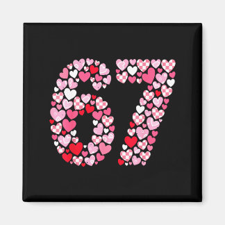 Valentinstag 67 Herzen Romantisch Lustig Sechs Sie Magnet