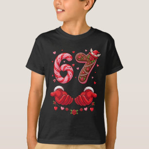 Valentinstag 67 Lustige Six Seven Liebes-Meme F T-Shirt
