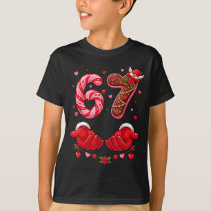 Valentinstag 67 Lustige Six Seven Liebes-Meme F T-Shirt