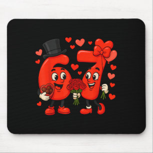 Valentinstag 67 Meme gefüllt mit Herzen Lustig S Mousepad