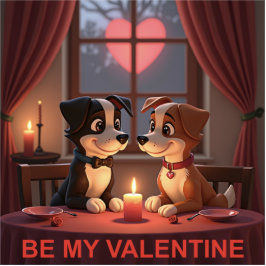 Valentinstag Abendessen 4 2 Foto-Skulptur Freistehende Fotoskulptur