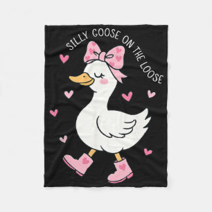 Valentinstag Alberner Gans Auf Freiem Fuß Kokette Fleecedecke
