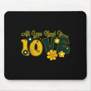Valentinstag Alles was du brauchst ist 10ve Liebe  Mousepad