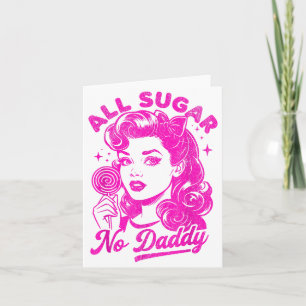 Valentinstag Alles Zucker Kein Daddy Single Leben Karte