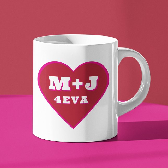 Valentinstag Alte Schulanfänge Kaffeetasse (Von Creator hochgeladen)