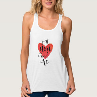 Valentinstag-Anlandung Just You and Me Tank Top