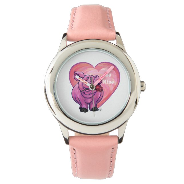 Valentinstag Armbanduhr (Vorderseite)