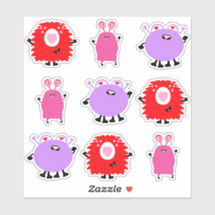 Valentinstag Aufkleber