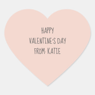 Valentinstag-Aufkleber für Valentine und Favoriten Herz-Aufkleber