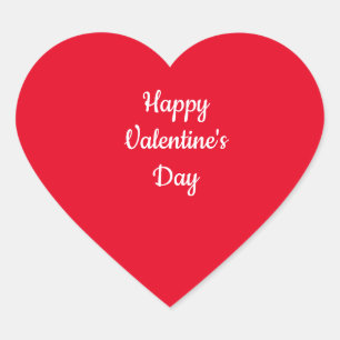 Valentinstag-Aufkleber Herz-Aufkleber