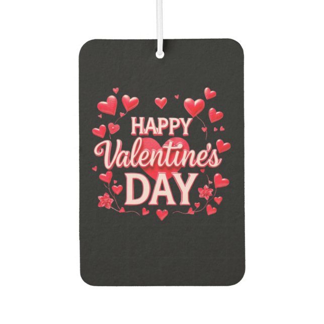 VALENTINSTAG AUTOLUFTERFRISCHER (Vorderseite)