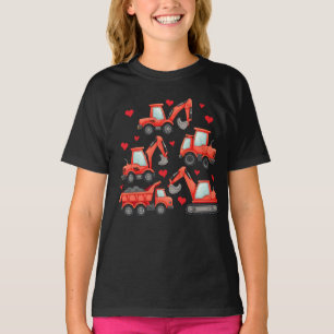 Valentinstag-Bautransporter T-Shirt