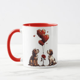Valentinstag Beagle Hunde Tasse