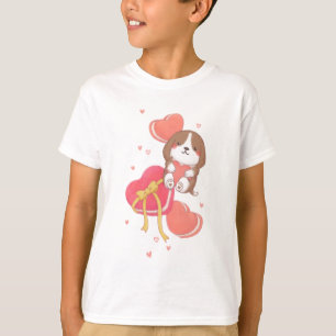 Valentinstag: Beagle und Macarons T-Shirt