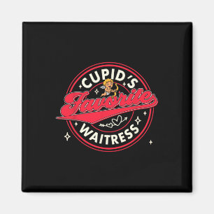 Valentinstag Bedienung Lustig Cupids Lieblings Wa Magnet