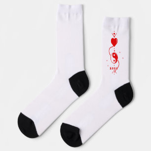 Valentinstag - Begehung der Liebe Socken