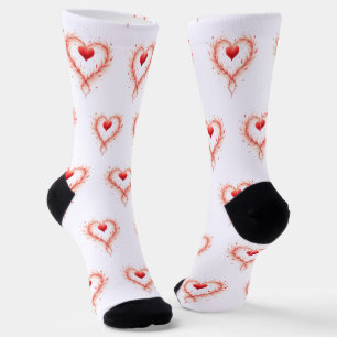 Valentinstag - Begehung der Liebe Socken