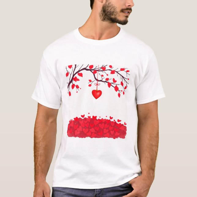 Valentinstag - Begehung der Liebe T-Shirt (Vorderseite)