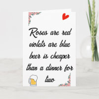 Valentinstag Bierausweis