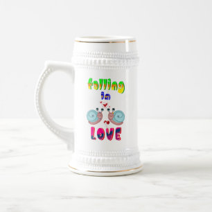 Valentinstag Bierglas