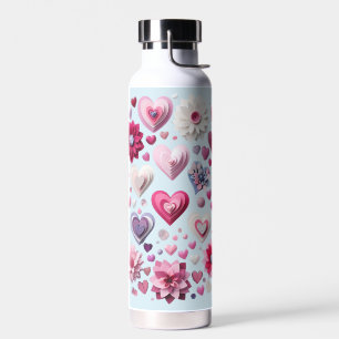 Valentinstag blauer Tasse Trinkflasche