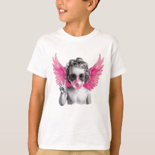 Valentinstag Blowing Bubble Cupid Valentinstag T-Shirt