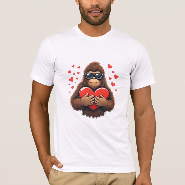 Valentinstag Boys Men Liebe T-Shirt (Vorderseite)