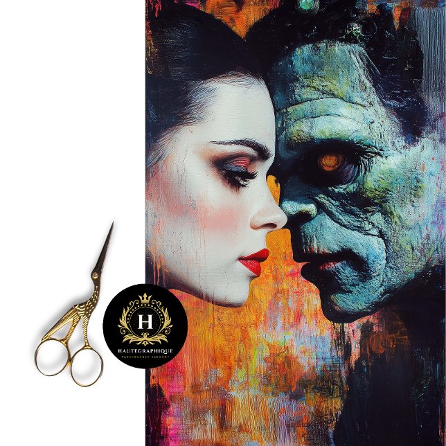 Valentinstag Bride Frankenstein Seidenpapier (Von Creator hochgeladen)