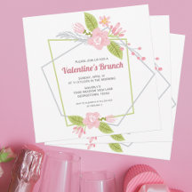 Valentinstag Brunch Galentines Mimosa Party