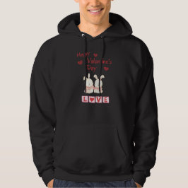 Valentinstag Bunnies Hoodie