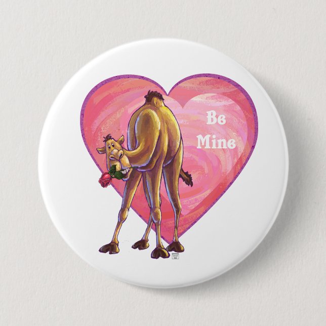 Valentinstag Button (Vorderseite)
