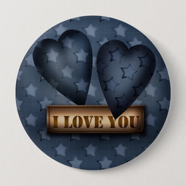 Valentinstag Button (Vorderseite)