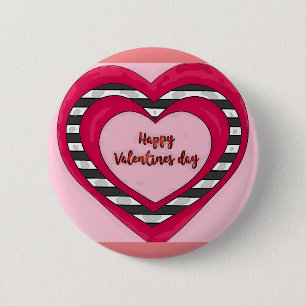 Valentinstag Button