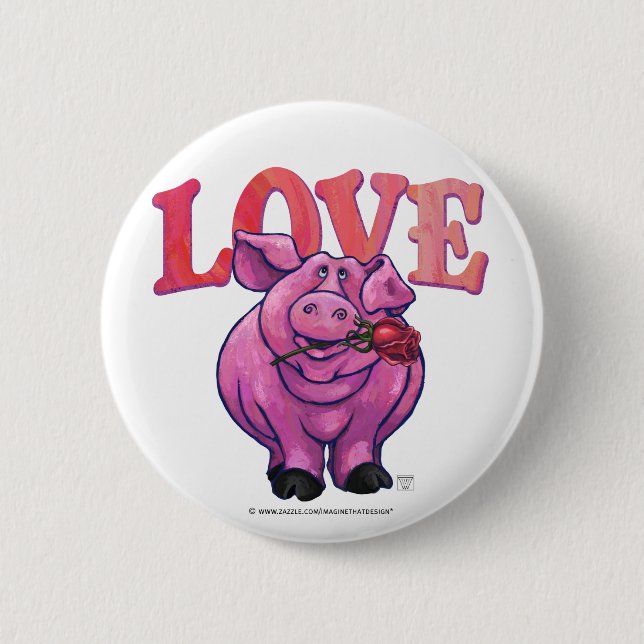 Valentinstag Button (Vorderseite)