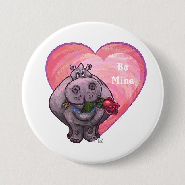 Valentinstag Button (Vorderseite)