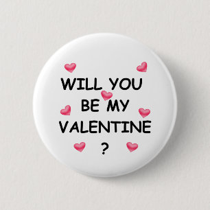 Valentinstag Button