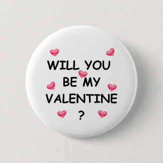 Valentinstag Button