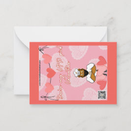 Valentinstag Card Nr. 7 Mitteilungskarte