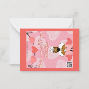 Valentinstag Card Nr. 7 Mitteilungskarte