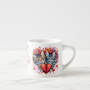 Valentinstag Cat Tasse