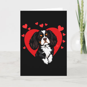Valentinstag Cavalier King Charles Spaniel Karte