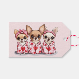 Valentinstag Chihuahua Dogs Geschenkanhänger