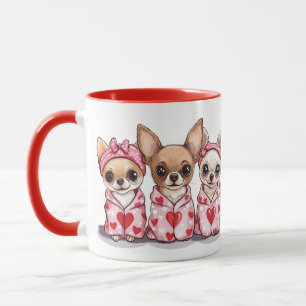 Valentinstag Chihuahua Dogs Tasse