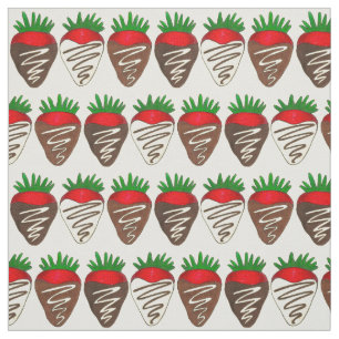 Valentinstag Chocolate Covered Strawberry Berry Stoff