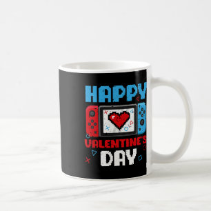 Valentinstag Controller Video Game Heart Boys Pa Kaffeetasse