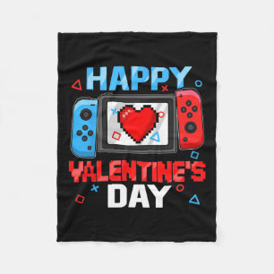 Valentinstag Controller Video Game Herzy Tod Fleecedecke
